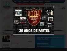 Tablet Screenshot of faetel.edu.br